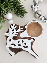 Load image into Gallery viewer, Reindeer Tea Light Holder