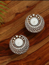 Load image into Gallery viewer, Chaand Tara Wooden Block Tea Light