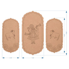 Load image into Gallery viewer, MDF cutouts Shreenathji