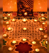 Load image into Gallery viewer, Rangoli Stencil - Corner and border