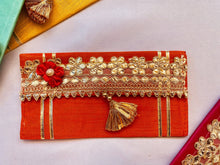 Load image into Gallery viewer, shagun envelope - orange