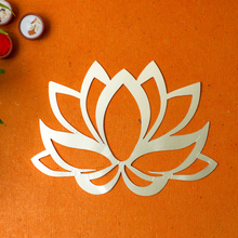 Load image into Gallery viewer, Om, Ganesha, Lotus and Swastik (4 cutouts)