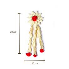 Load image into Gallery viewer, Floral Decor - Palm Leaf and Rose