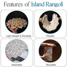 Load image into Gallery viewer, Rangoli Stencil Chakra