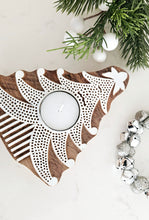 Load image into Gallery viewer, Christmas Tree Tealight Holder
