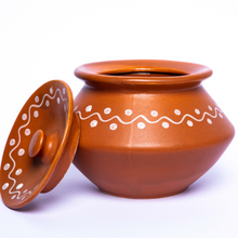 Load image into Gallery viewer, Traditional Indian serving bowl on white background
