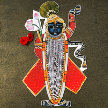 Load image into Gallery viewer, Lord Shrinathji Cutouts - Big
