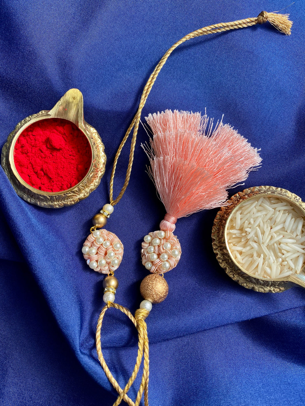 Tassel Lumba Rakhi Set