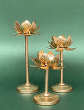 Load image into Gallery viewer, Lotus Candle Holder(Set of 3)
