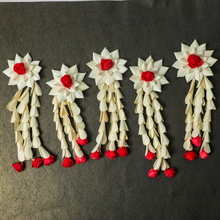 Load image into Gallery viewer, Floral Decor - Palm Leaf and Rose
