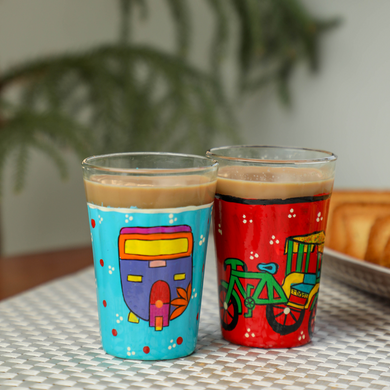 Chai glasses set of 2